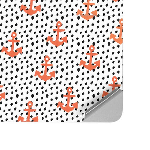 Bouffants and Broken Hearts Anchors and Dots Surface Laptop Studio Skin